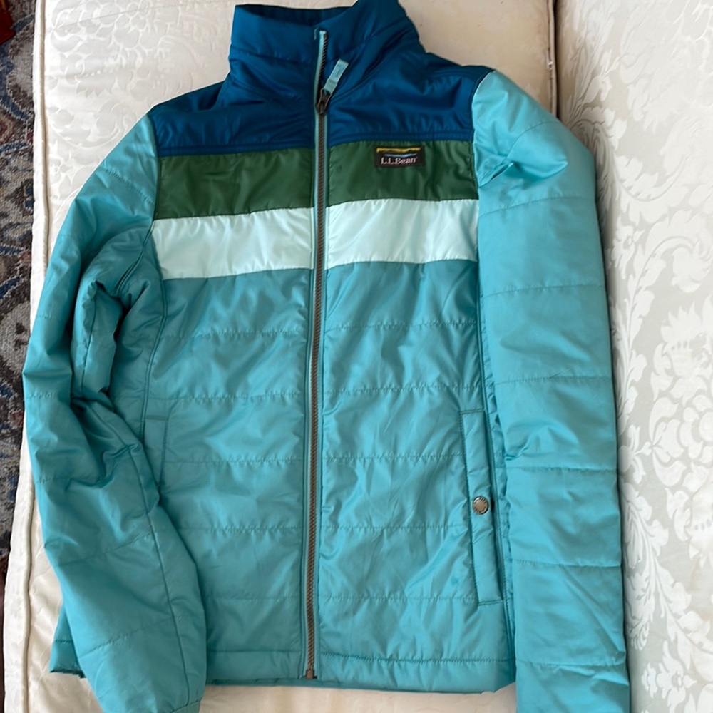 Colorful LL Bean jacket